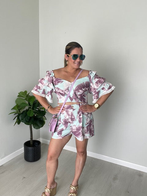 Zafiro Short Pant Set