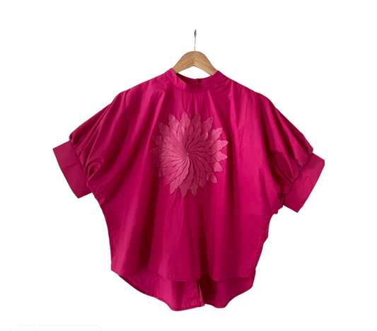 Lilibet Flower Blouse