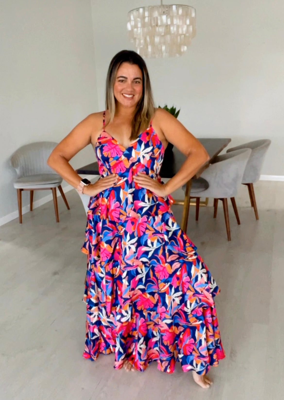 Cassandra Satin Dress