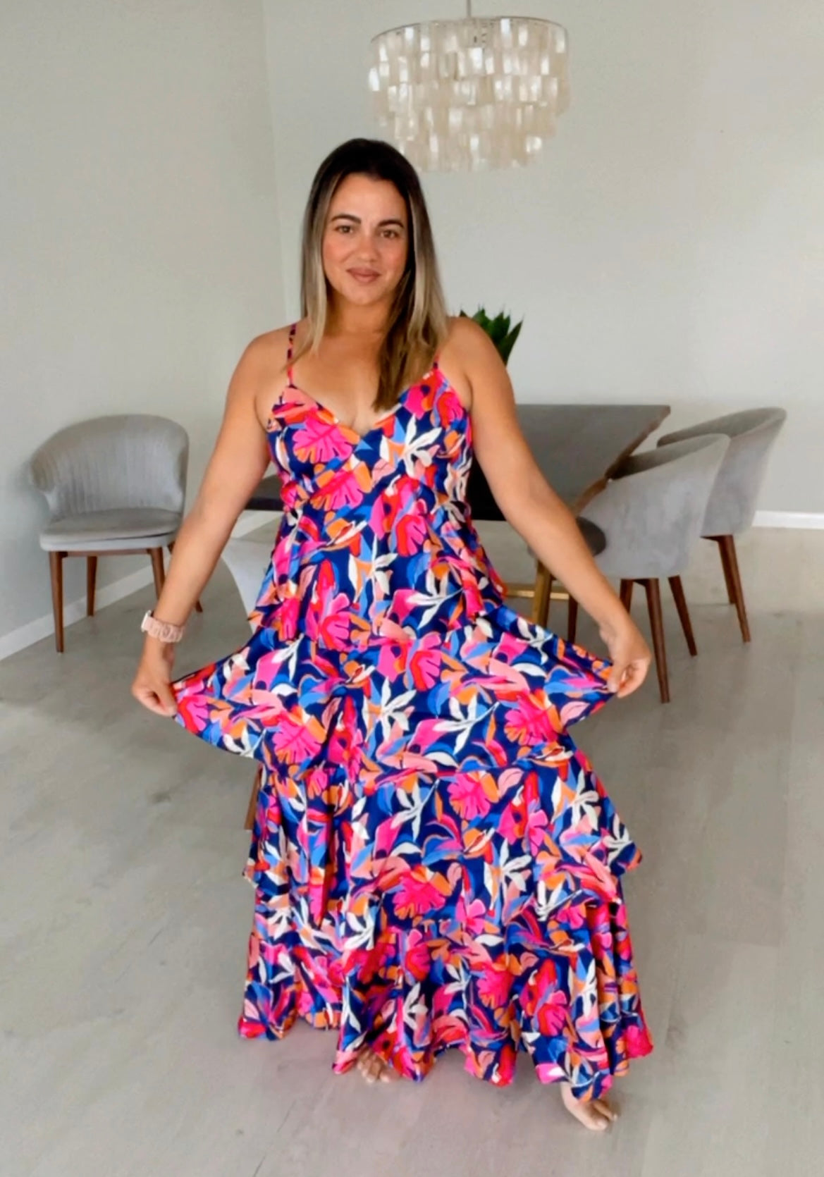 Cassandra Satin Dress